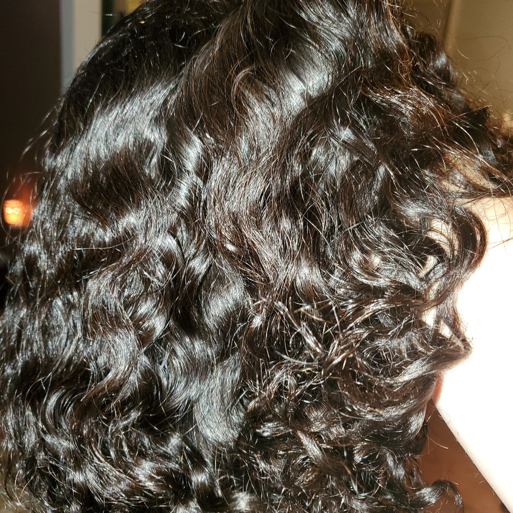 Wig, black